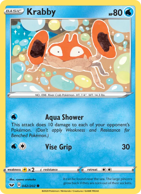 Krabby full card art