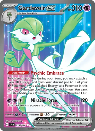 Gardevoir ex #228 · Scarlet & Violet Pokémon card