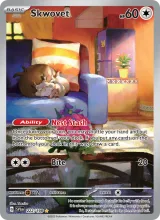 Skwovet · Scarlet & Violet Pokémon card