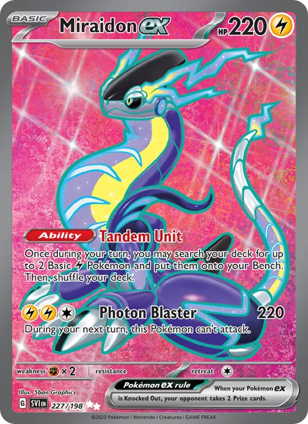 Miraidon ex full card art