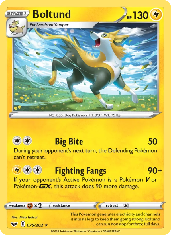 Boltund full card art