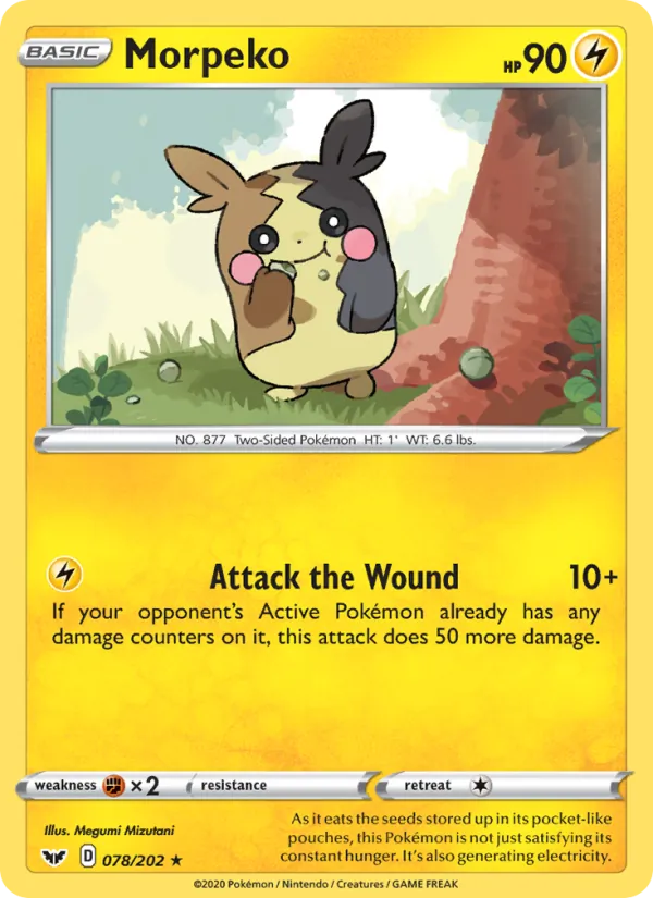Morpeko full card art
