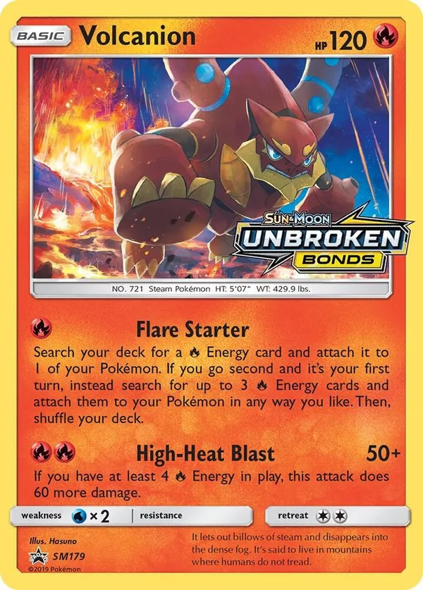 Volcanion full card art
