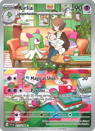 Kirlia #212 · Scarlet & Violet Pokémon card