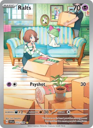 Ralts #211 · Scarlet & Violet Pokémon card