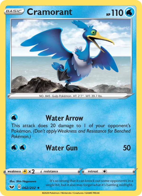 Cramorant full card art