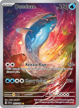 Dondozo #207 · Scarlet & Violet Pokémon card