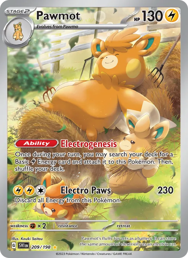 Pawmot full card art