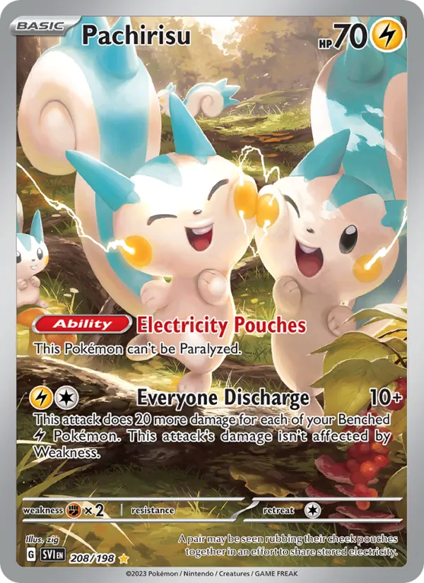 Pachirisu full card art
