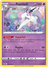 Galarian Rapidash · Sword & Shield Pokémon card
