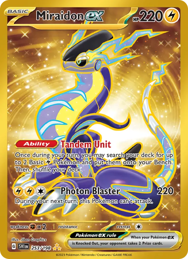 Miraidon ex full card art
