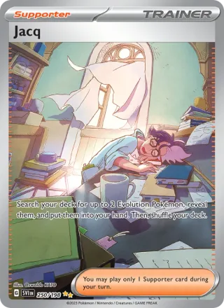 Jacq #250 · Scarlet & Violet Pokémon card