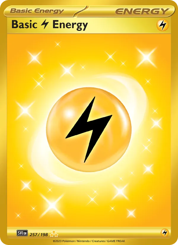 Basic Lightning Energy full card art