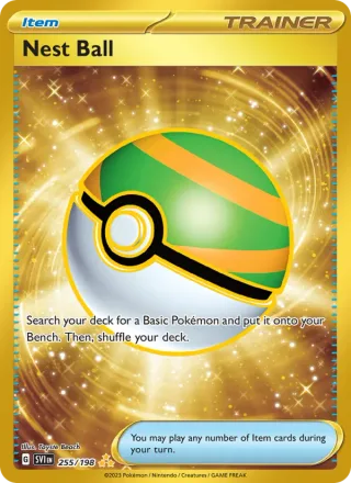 Nest Ball #255 · Scarlet & Violet Pokémon card