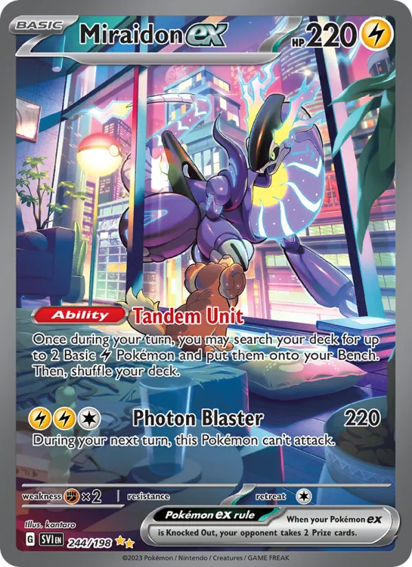 Miraidon ex full card art