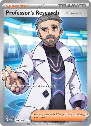 Professor's Research #241 · Scarlet & Violet Pokémon card