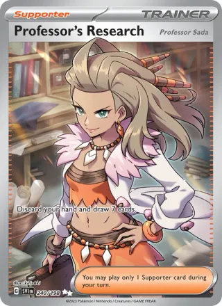 Professor's Research #240 · Scarlet & Violet Pokémon card