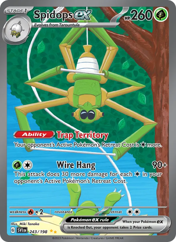 Spidops ex full card art