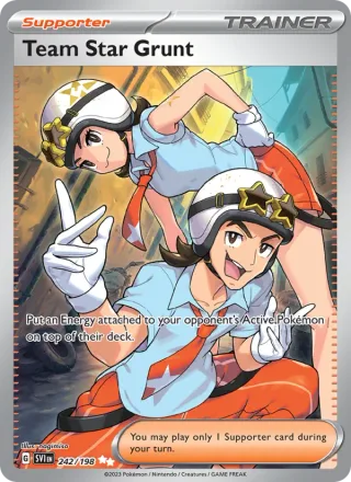 Team Star Grunt #242 · Scarlet & Violet Pokémon card