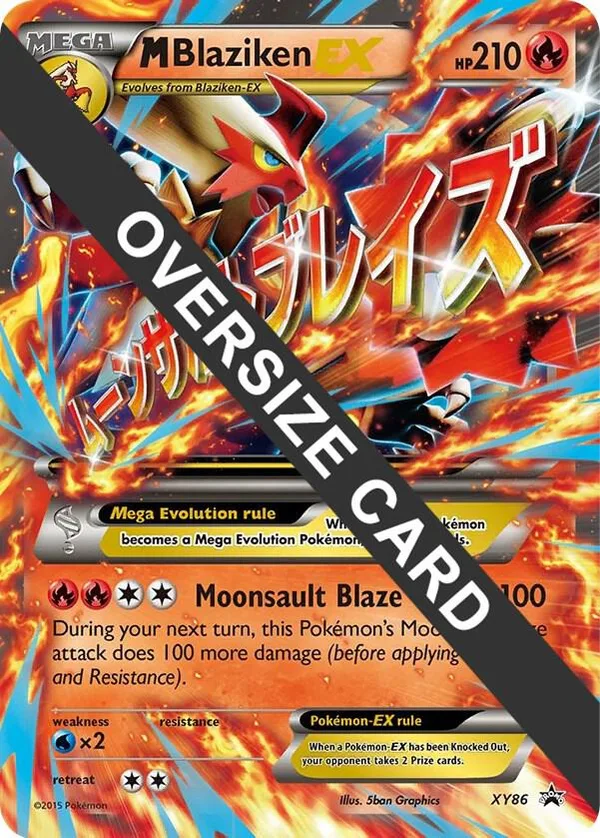 M Blaziken EX - XY86 full card art