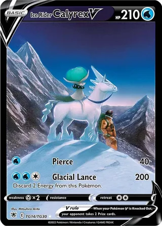 Ice Rider Calyrex V #TG14 · Astral Radiance Trainer Gallery Pokémon card