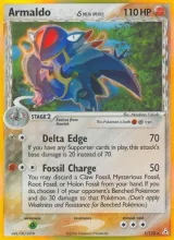 Armaldo δ · Holon Phantoms Pokémon card