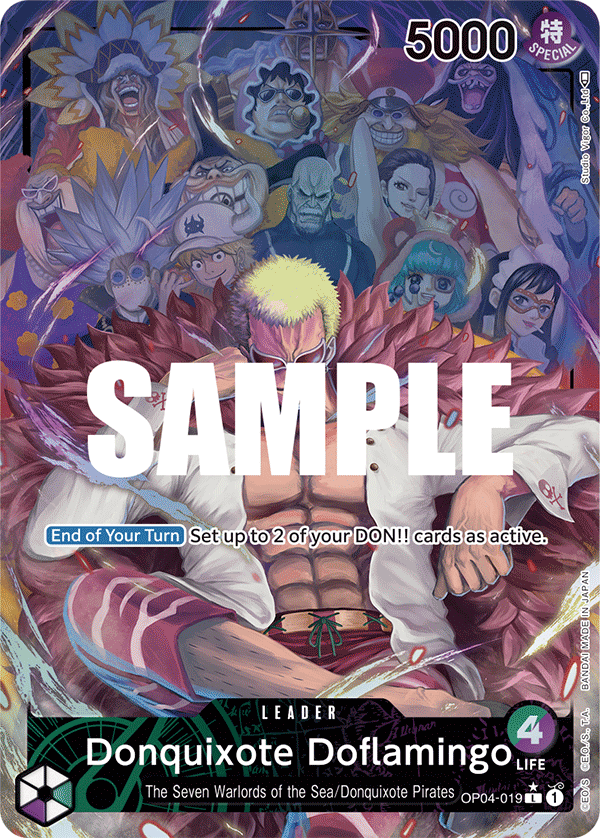 Donquixote Doflamingo (Alternate Art) full card art