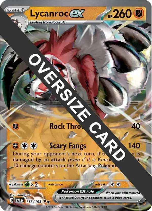 Lycanroc ex full card art