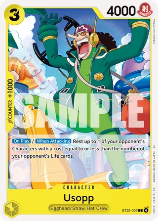 Usopp #ST29-002 · ST-29: Starter Deck 29 Egghead One Piece card
