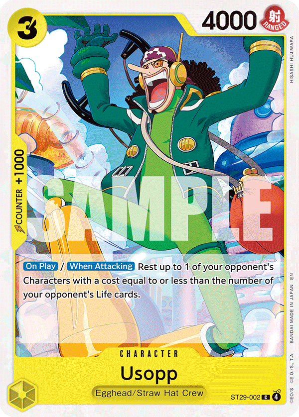 Usopp full card art