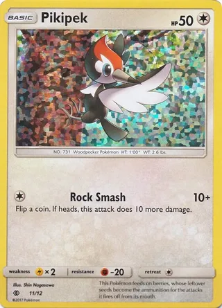 Pikipek #11 · McDonald's Collection 2017 Pokémon card
