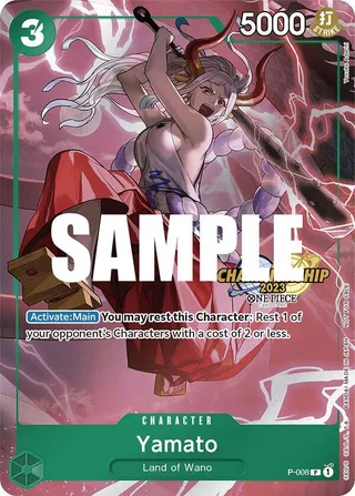 Yamato (CS 2023 Celebration Pack) #P-008-cs-2023-celebration-pack · One Piece Promotion Cards One Piece card
