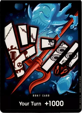 DON!! Card (Hody Jones) #don-card-hody-jones · Premium Booster -The Best- One Piece card