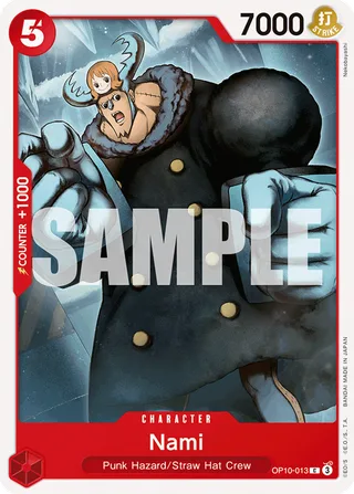 Nami #OP10-013 · Royal Blood One Piece card