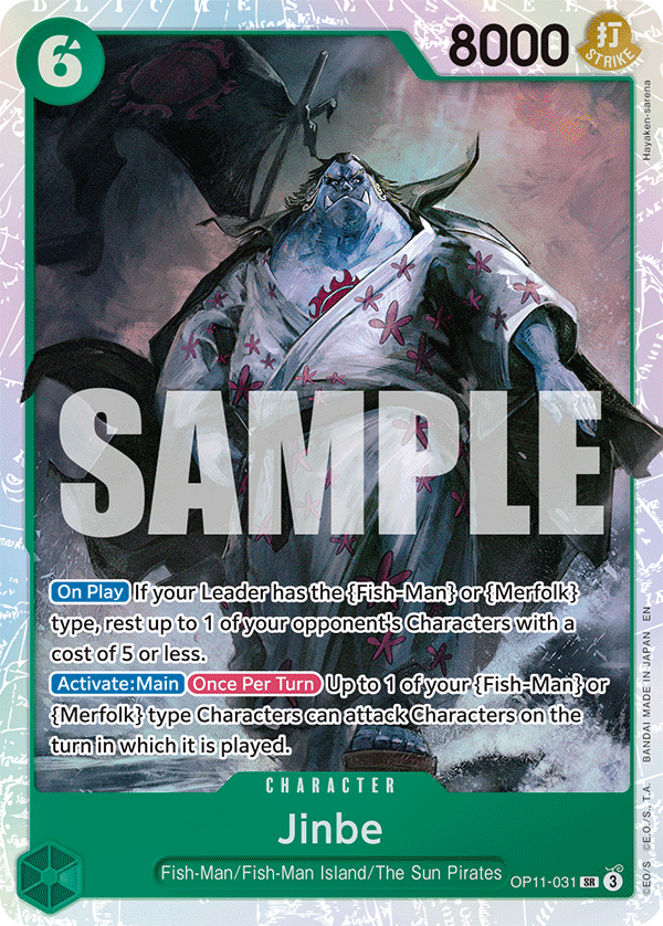 Jinbe full card art