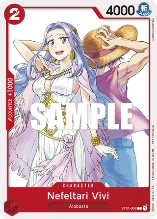 Nefeltari Vivi (OP-03 Pre-Release Tournament) [Participant] #ST01-009-op-03-pre-release-tournament-participant · One Piece Promotion Cards One Piece card