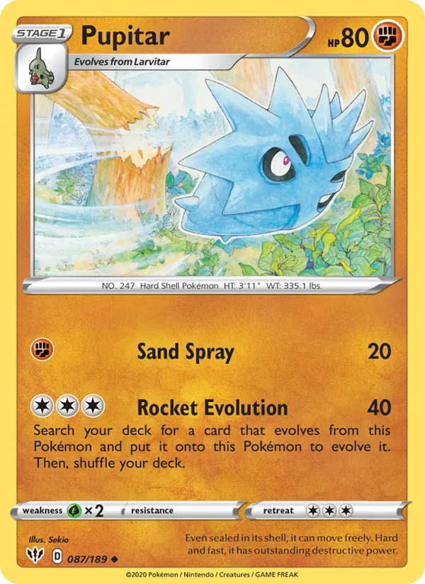 Pupitar full card art