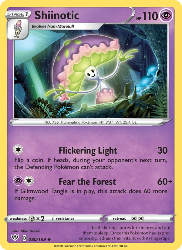 Shiinotic full card art
