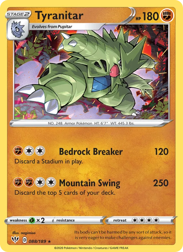 Tyranitar full card art