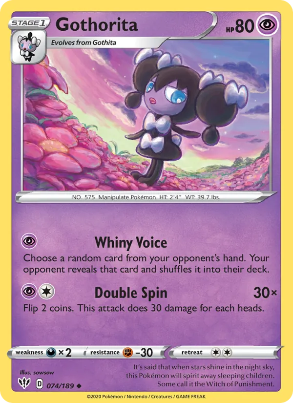 Gothorita full card art
