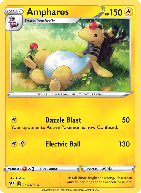 Ampharos full card art