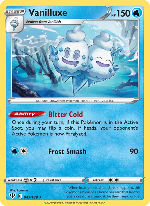 Vanilluxe full card art
