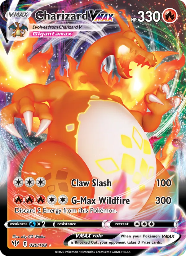 Charizard VMAX full card art
