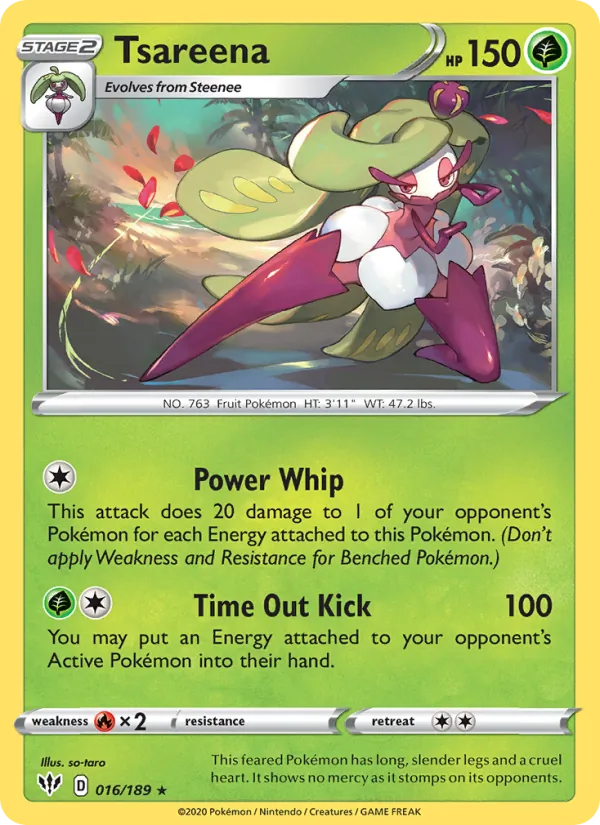 Tsareena full card art