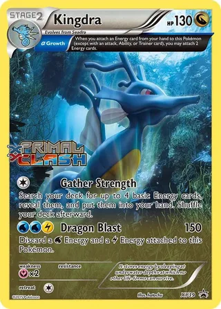 Kingdra #XY39 · XY Black Star Promos Pokémon card