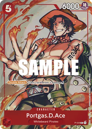 Portgas.D.Ace (Event Pack Vol. 1) #P-028-event-pack-vol-1 · One Piece Promotion Cards One Piece card