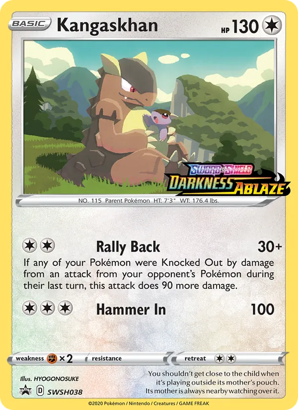 Kangaskhan full card art