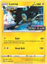 Luxray · SWSH Black Star Promos Pokémon card