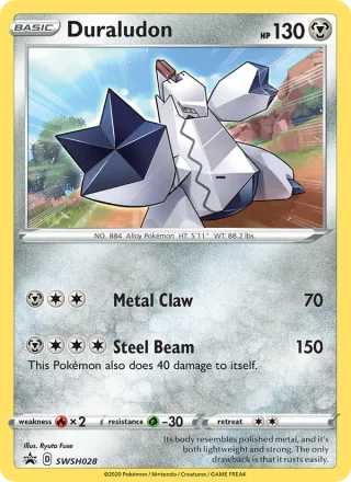Duraludon #SWSH028 · SWSH Black Star Promos Pokémon card
