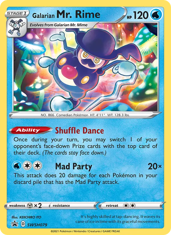 Galarian Mr. Rime full card art